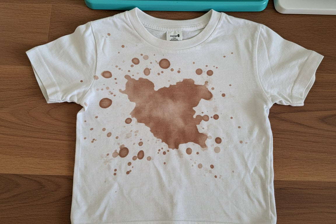 How to clean stains from white clothes