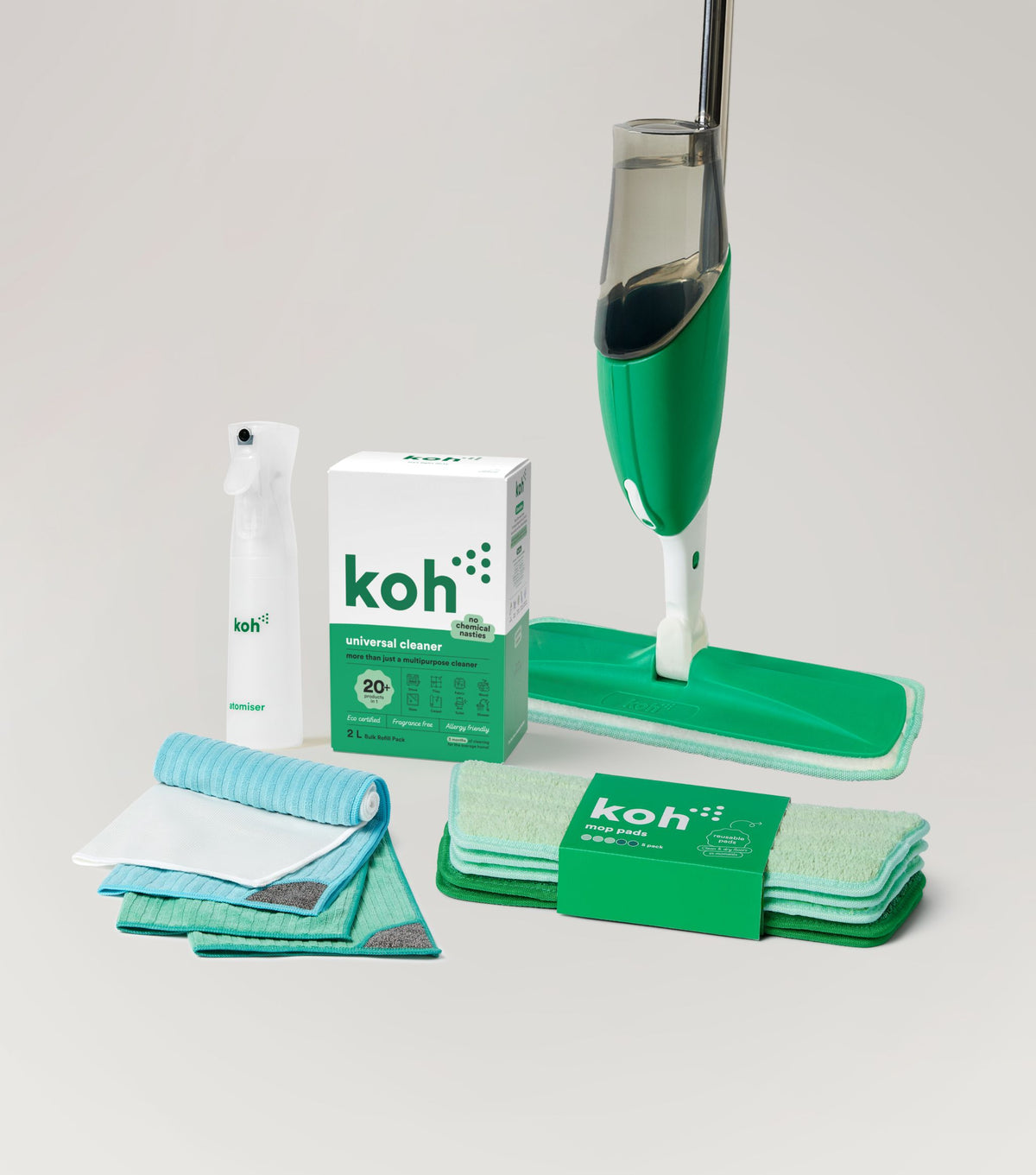 Spray Mop + Universal Cleaner Starter Kit