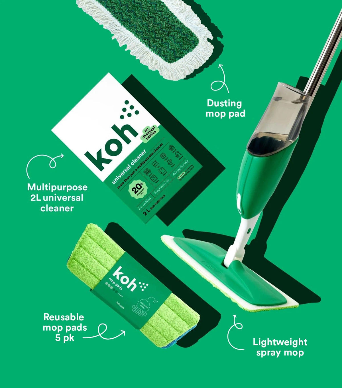 Spray Mop Starter Kit