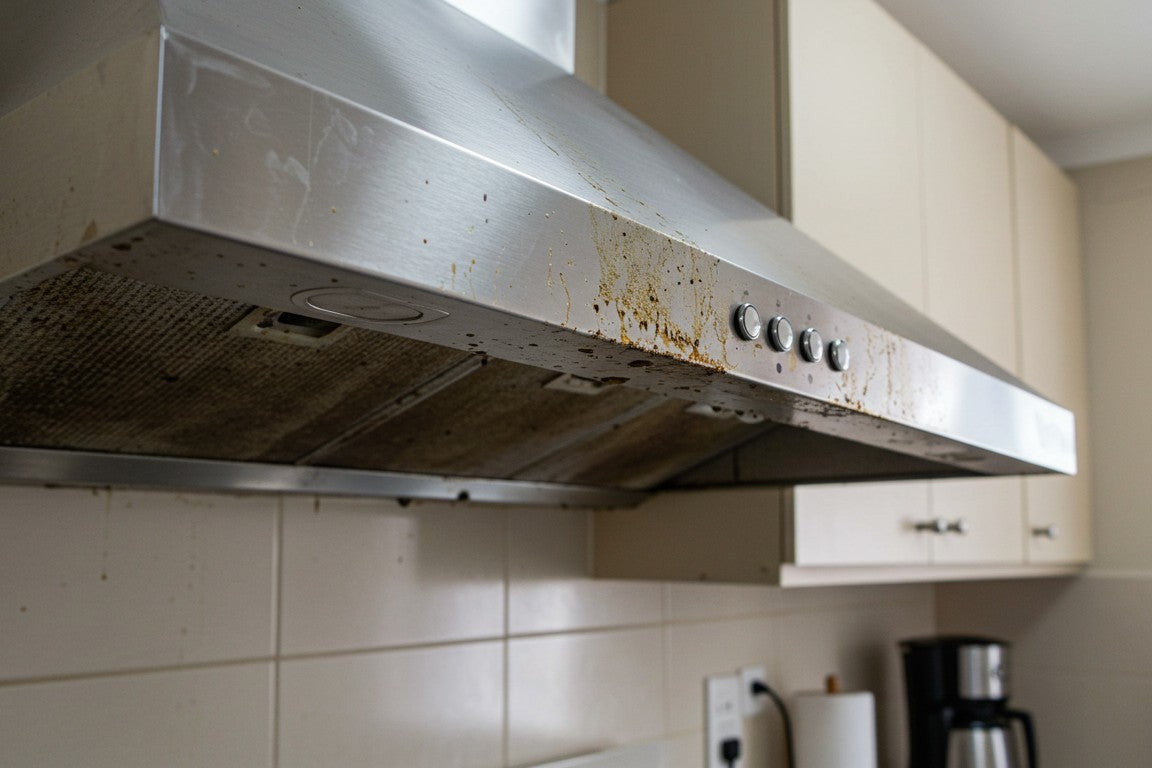 How to clean a rangehood