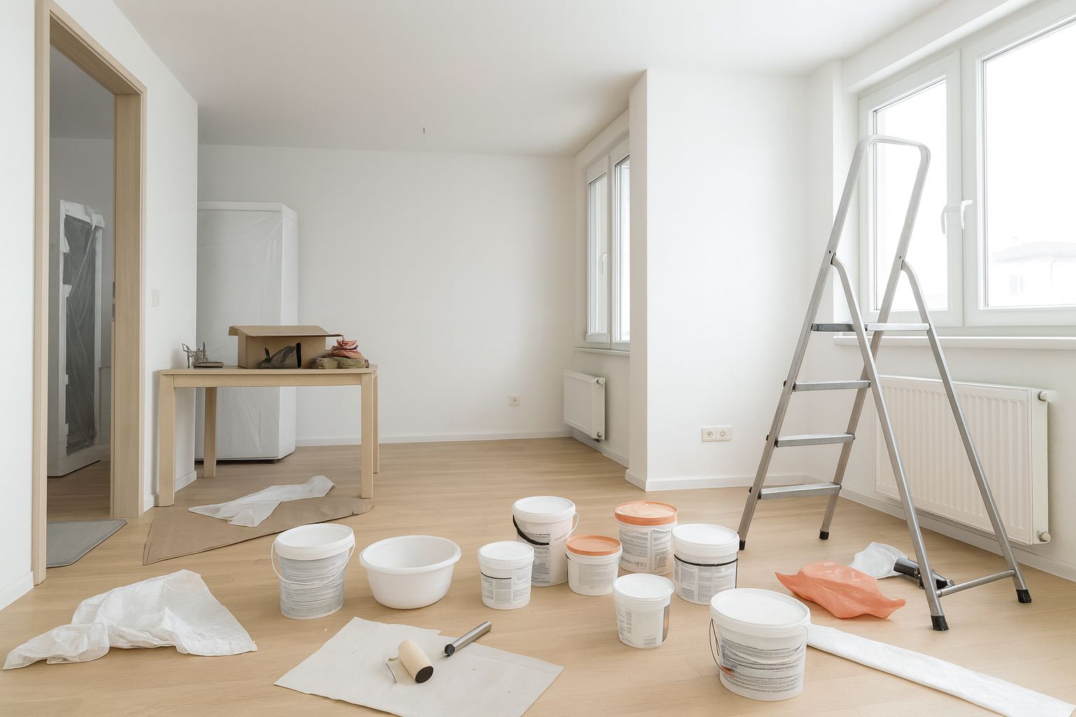 How to clean floors after a renovation