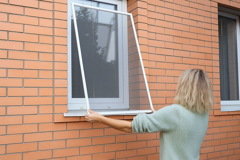 How to clean outdoor windows and screens