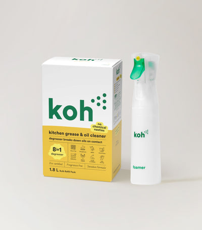 Koh Kitchen Grease and Oil Cleaner Starter Kit