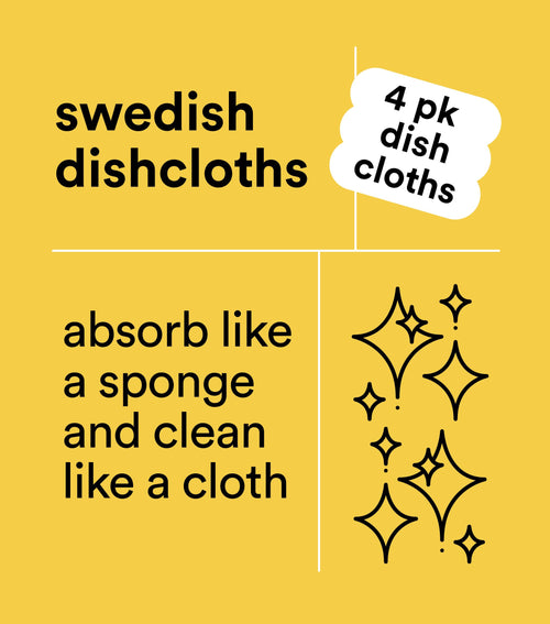 Koh Swedish Dishcloth in use