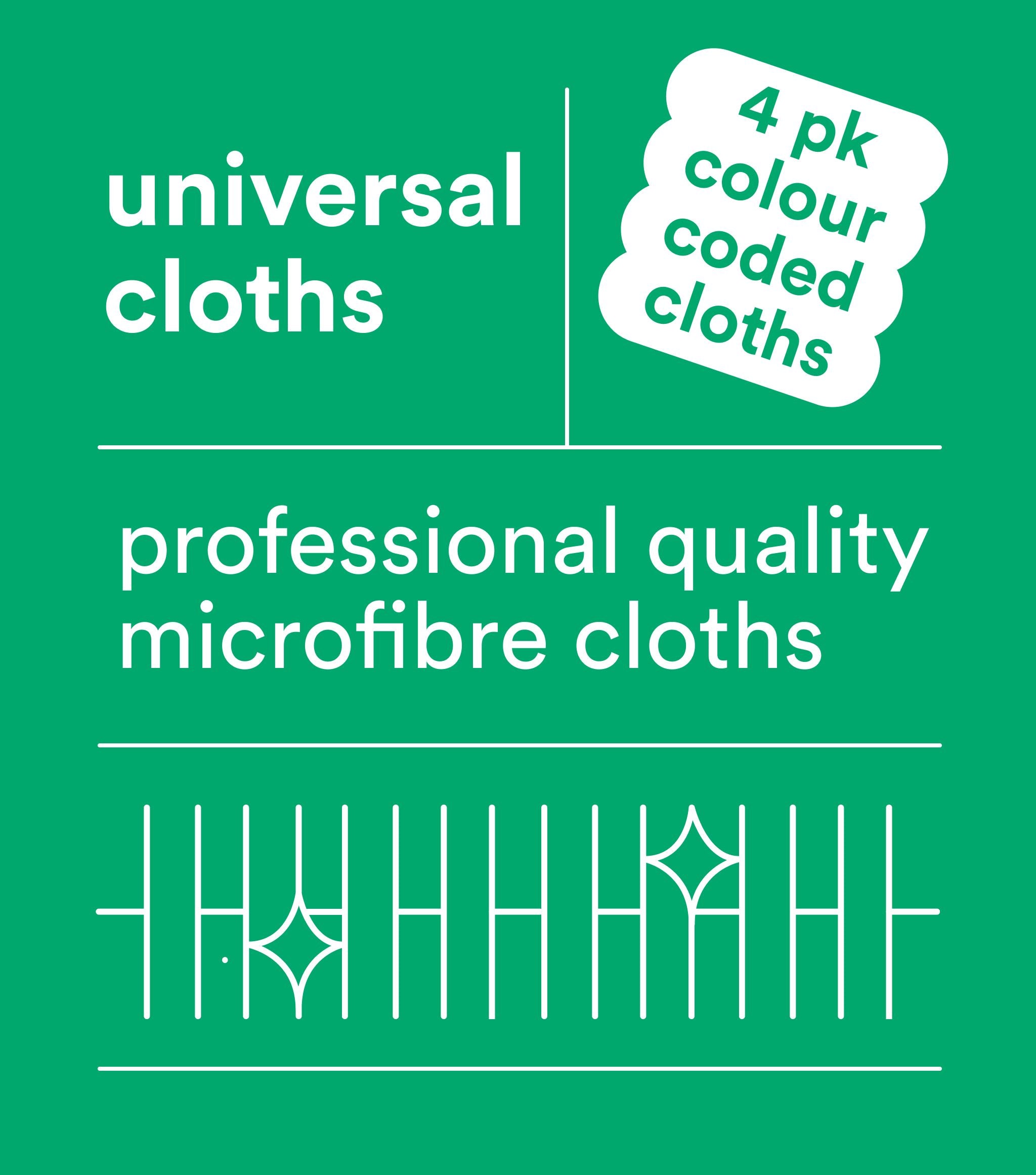 Universal Cloths 4pk