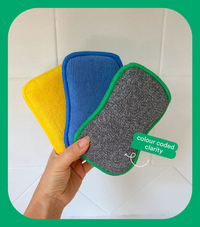 Koh Scrubby Pads 3pk