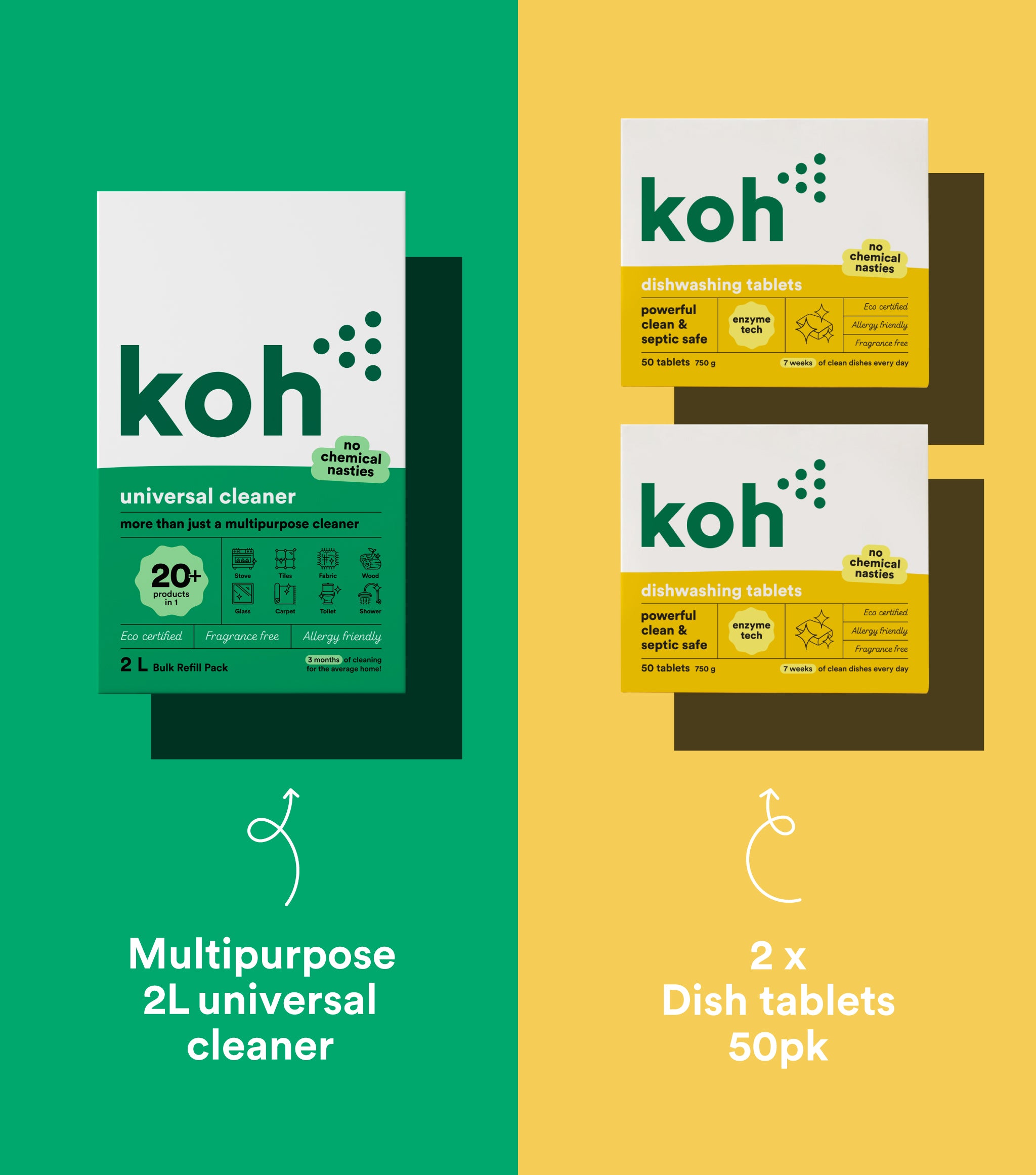 Universal + Double Dish Tabs