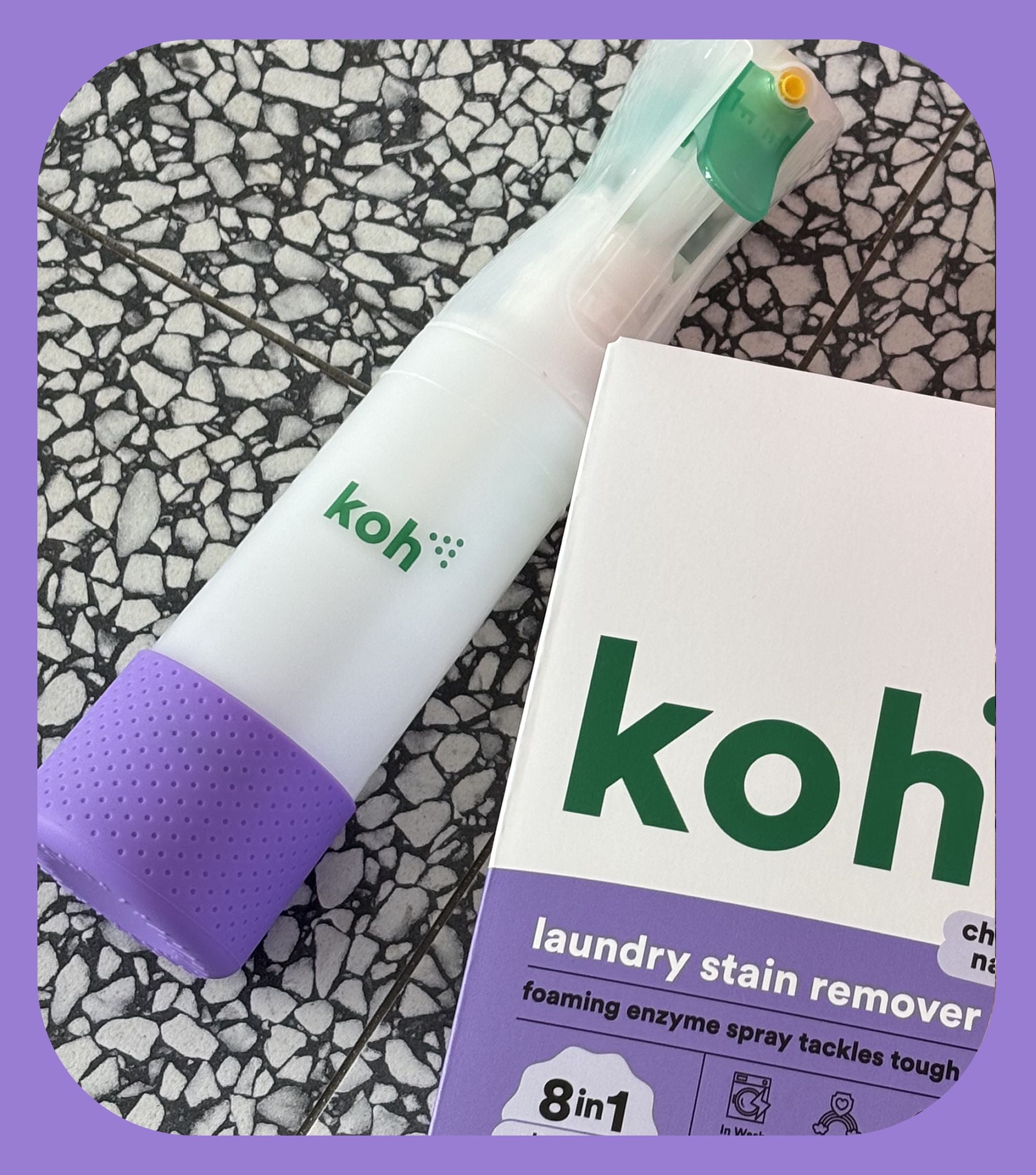 Purple Bottle Bumper