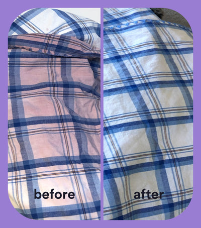 Koh Stain Remover before and after