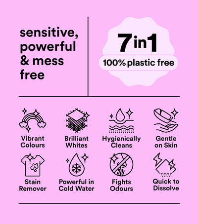 Koh Sensitive Laundry Liquid in use