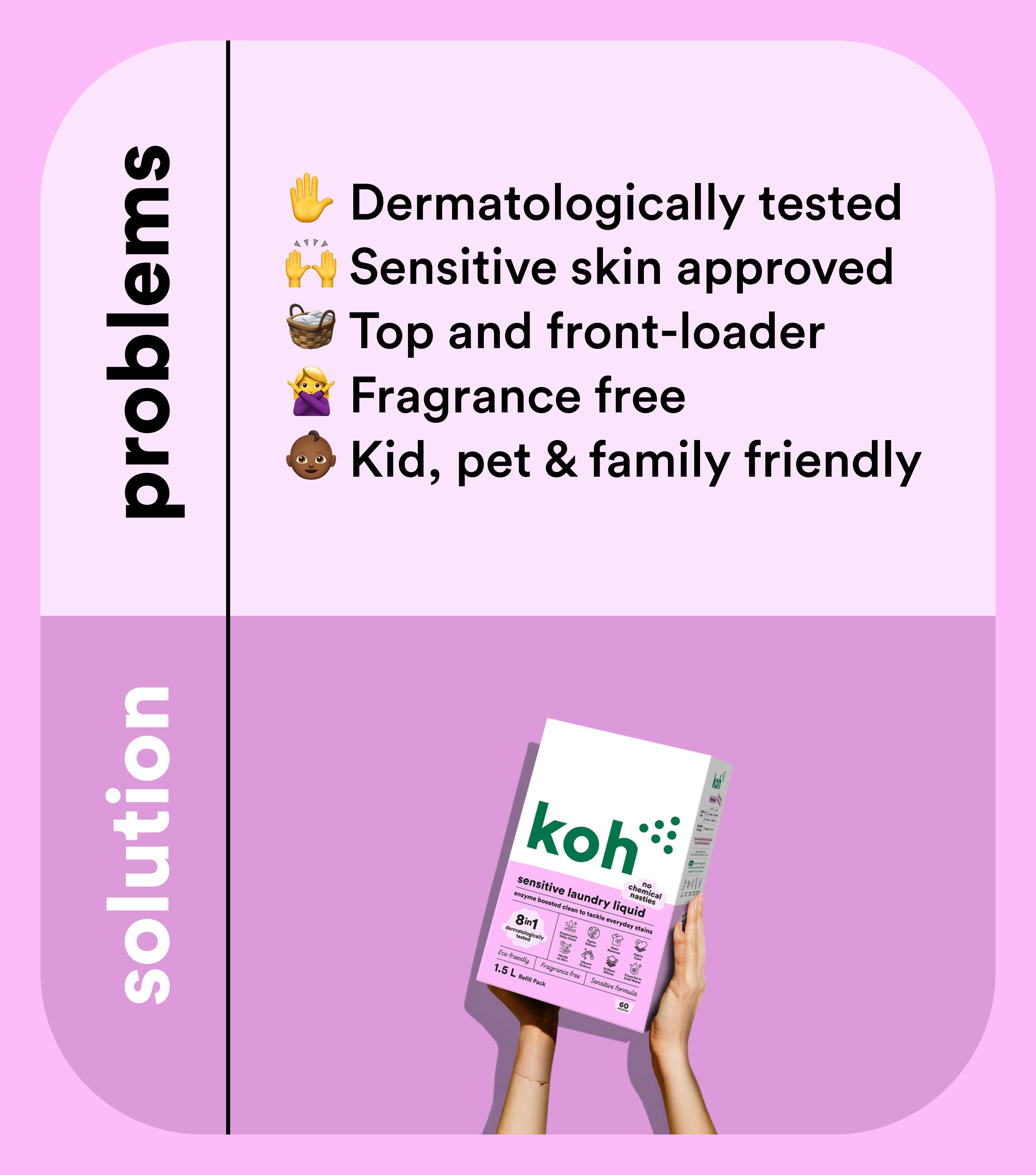 Sensitive Laundry Liquid 1.5L